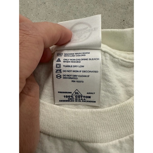 Mens White Betty Boop Sweetheart Graphic T Shirt XL 2003 King Features - Picture 6 of 8